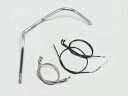 ハリケーン 300エイプハンガー1型 ハンドルSET CB400SF vtec I/II/III(99-07 NC39) クロームメッキ H009-082C