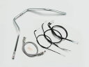 ハリケーン 300エイプハンガー 2型 ハンドルSET CB400SF(92-98 NC31) クロームメッキ H010-083C