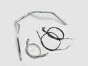 ハリケーン 300シックスベンド ハンドルSET CB400SB vtecIII(05-07 NC39) クロームメッキ H011-087C