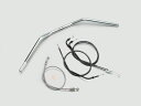 ハリケーン トラッカーLOW ハンドルSET GROM (16-20 JC61-1300001-/JC75) キャブ車 クロームメッキ H024-043C