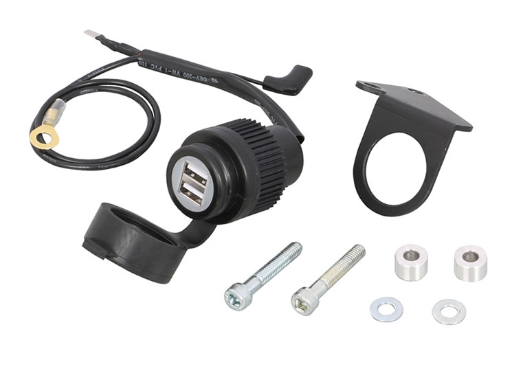 Rakuten - KITACO(キタコ) GSX-R125・ジクサー250/-SF250用 USB電源KIT 【80-757-24400】
