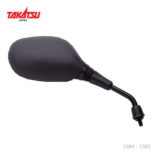 在庫限り！アウトレットセール！TAKATSU （タカツ）ミニバイク・スクーター用ミラー GC-8 左右セット(1584・1585)★ その1