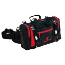 RSタイチ(アールエスタイチ) RSB268 ヒップバッグ(L) BLACK/RED 10L 685004