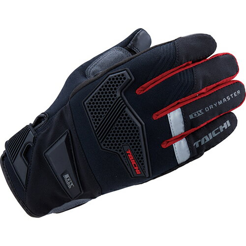 RSタイチ(アールエスタイチ) RST450 DRYMASTER-FIT エッジ レイングローブ BLACK/RED XLサイズ 924585