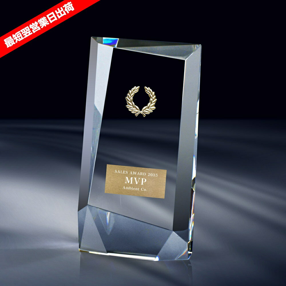 【全品10倍！】ポイントup中-【最短翌営業日出荷】クリスタルトロフィー AL-P801（T-04＋R-Laurel2） |..