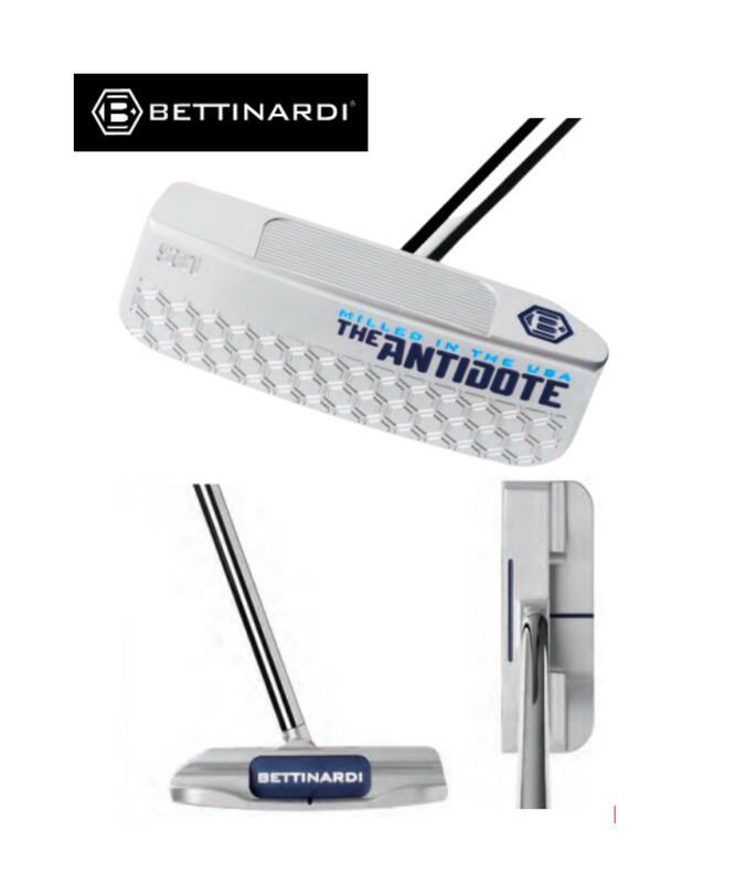 （ベティナルディ）ANTIDOTE SB1パター303ステンレススチールから削り出されたフェースは、表面の55%を削る独自のミーリングにより、インパクト時の打感が非常にソフトでありながら、レスポンスも高いフィーリングを提供します。