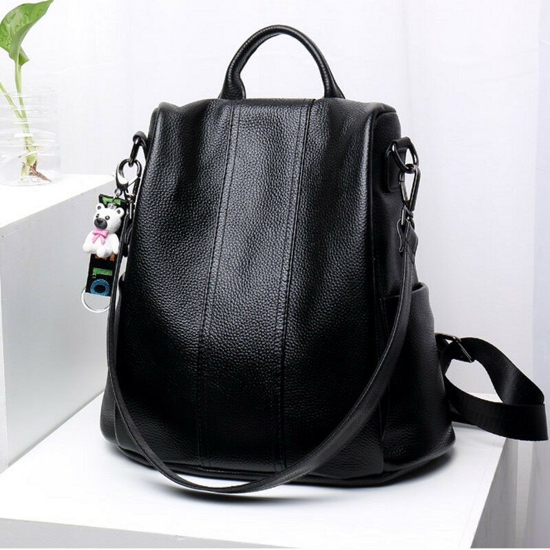 Rakuten - 本革リュック レザー マザーズバッグ レディース 本革 リュックサック 可愛い バッグ りゅっく 女性 防犯 ギフト 旅行 通勤 軽量 背面ファスナー付き ママバッグ 軽い
