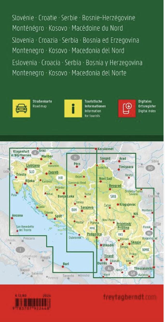 【スロベニア・クロアチア Slovenia Croatia Serbia-Montenegro Bosnia-Hercegovina Macedonia】 2