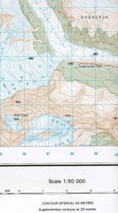 【ネパール1/5万地形図 ランタン谷セット Nepal 1:50,000 Topographic Maps Langtang】