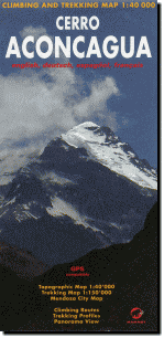 【アコンカグア・クライミングマップ Cerro Aconcagua】