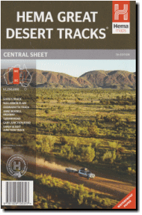 【グレート・デザート・トラック中部 Great Desert Tracks Central Sheet】
