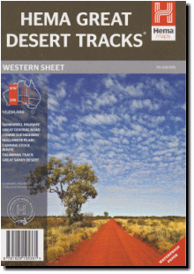 【グレート・デザート・トラック西部 Great Desert Tracks Western Sheet】