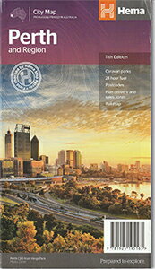 【パース、周辺マップ Perth and Region】