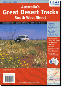 【グレート・デザート・トラック 南西部 Great Desert Tracks South West Sheet】