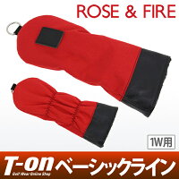 ローズ&ファイア日本正規品のドライバー用ヘッドカバー画像