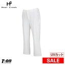 【30％OFF SALE】ヒールクリーク Heal Creek レディース パンツ 8分丈 7分丈 アンクルパンツ サブリナパンツ クロップドパンツ ストレッチ UVカット 接触冷感 吸水速乾 透けにくい素材 【送料無料】 2019 秋冬 新作 ゴルフウェア