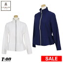 【30％OFF SALE】ランバン スポール LANVIN SPORT 日本正規品 レディース ブルゾン フルジップブルゾン ストレッチ メッシュ調素材 裾フレア切り替え ロゴ刺繍 【送料無料】 2019 秋冬 新作 ゴルフウェア