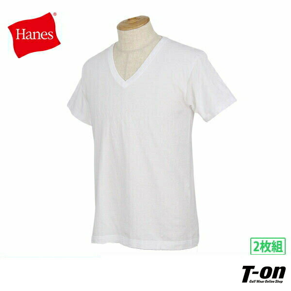 ヘインズ Hanes 日本正規品 メンズ Tシャツ 半袖Tシャツ VネックTシャツ JAPAN FIT 2枚入り コットン100％ アンダーシャツ インナーシャツ
