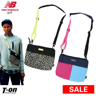 【40%OFF SALE】ニューバランス ゴルフ new balance golf メンズ レディース カートバッグ サコッシュ カートポーチ マルチパターンサコッシュ ショルダーバッグ レオパード柄 配色デザイン ゴルフ