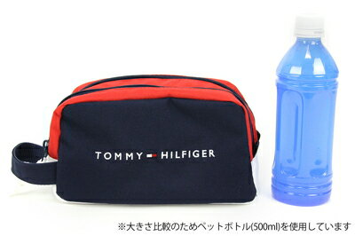 トミー ヒルフィガー ゴルフ TOMMY HILFIGER GOLF 日本正規品 メンズ レディース カートバッグ カートポーチ ラウンドポーチ セカンドバッグ ロゴ刺繍 トリコロールデザイン ゴルフ