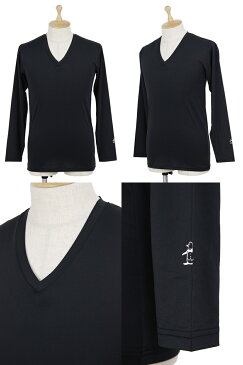 【30%OFF SALE】マンシングウェア Munsingwear メンズ インナーシャツ 長袖インナーシャツ Vネック UVカット 接触冷感 吸汗速乾 2019 春夏 新作 ゴルフウェア