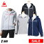 ルコックスポルティフ トレーニング ルコック le coq sportif レディース ブルゾン スウェットジャケット フード付きブルゾン パーカー 吸汗 ストレッチ ロゴプリント 2019 春夏 新作 ゴルフウェア