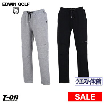 エドウィン エドウィンゴルフ EDWIN golf レディース パンツ ロングパンツ アンクルスリムテーパード ANKLE SLIM TAPERED ロゴプリント 【送料無料】 2019 春夏 新作 ゴルフウェア