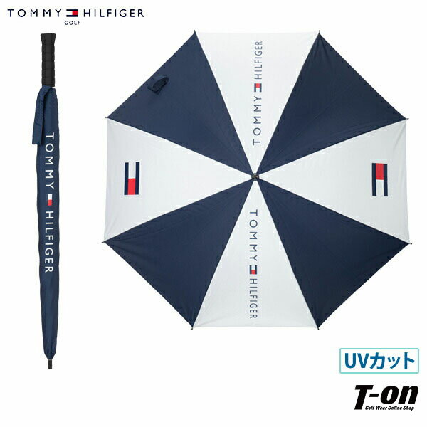 トミー ヒルフィガー ゴルフ TOMMY HILFIGER GOLF 日本正規品 メンズ レディース 傘 アンブレラ ゴルフ傘 パラソル 晴雨兼用 全天候パラソル UVカット 体感温度-4℃ 遮熱 遮光 収納袋付き 【送…