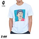 V12 ゴルフ ヴィ・トゥエルブ メンズ Tシャツ 半袖シャツ クルーネックTシャツ ストレッチ イラストデザイン TORA T-SHIRT 2019 春夏 ゴルフウェア