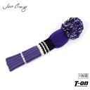 ジャンクレイグ Jan Craig 日本正規品 メンズ レディース ヘッドカバー ドライバー用ヘッドカバー Multi Purple 1W ニットヘッドカバー ...