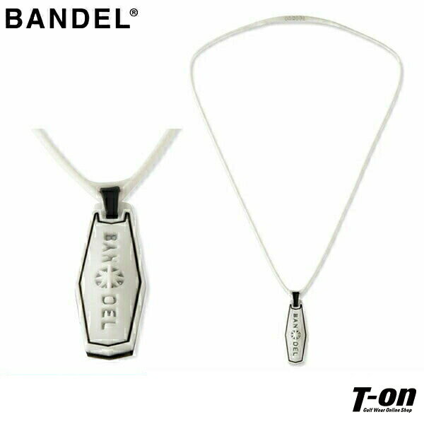 バンデル バンデル BANDEL メンズ レディース ネックレス Slash Necklace ペンダントネックスレス バランス力 運動能力 回復力 集中力向上 ロゴデザイン ホワイト