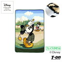 ディズニー Disney メンズ レディース タオル フェイスタオル Disney ミッキー&ミニーゴルフ タオル シェニール織り 上質コットン素材 高品質タオ...