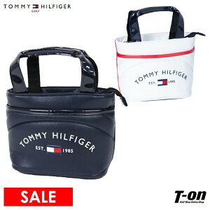 トミー ヒルフィガー ゴルフ TOMMY HILFIGER GOLF 日本正規品 メンズ レディース カートバッグ カートポーチ ラウンドバッグ レザー調素材 ロゴデザイン ゴルフ