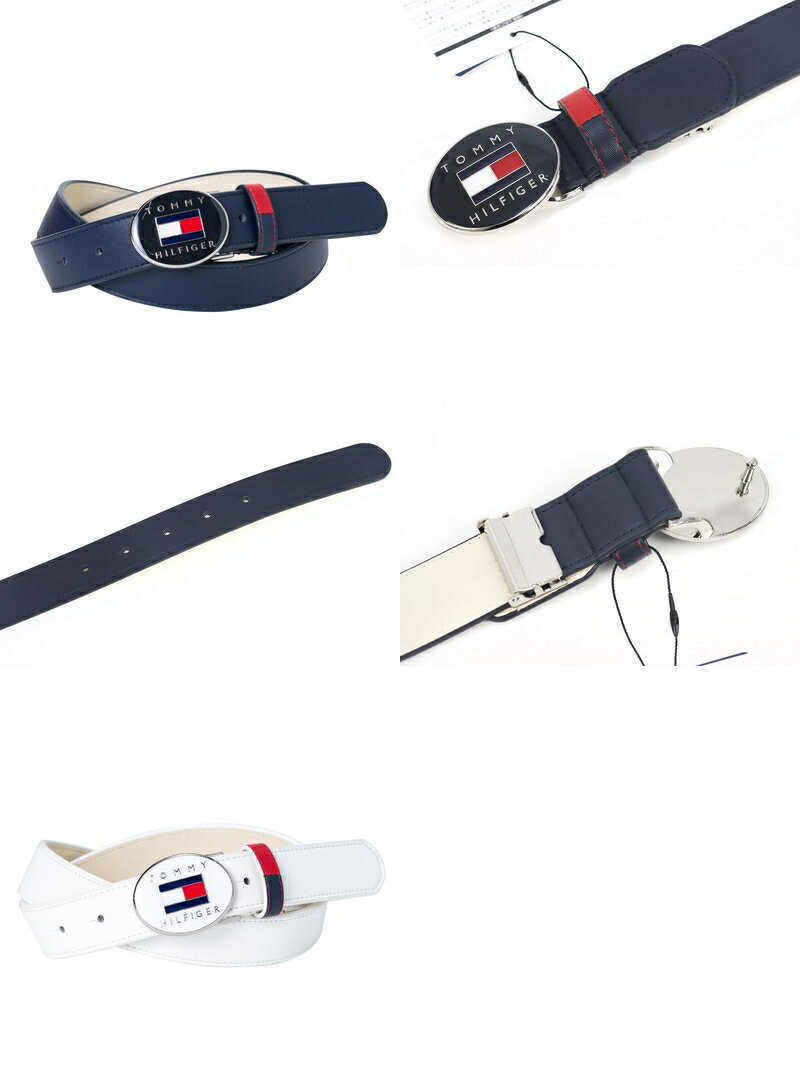 トミー ヒルフィガー ゴルフ TOMMY HILFIGER GOLF 日本正規品 レディース ベルト レザー調素材 ロゴバックル ベルトカット可能 ゴルフ 【送料無料】