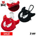 【20%OFF SALE】ワック WAAC 日本正規品 メンズ レディース ボールポーチ ボールケース ボール1個収納可能 カラビナ付き WAACKYデザイン ...