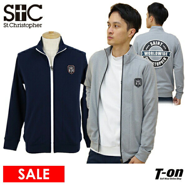 【30％OFF SALE】セントクリストファー St.Christopher メンズ ブルゾン ストレッチブルゾン 吸水 速乾..