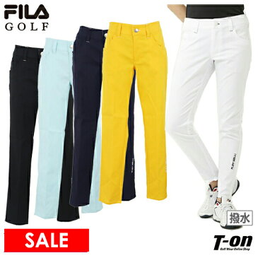 【30％OFF SALE】フィラ フィラゴルフ FILA GOLF レディース パンツ ロングパンツ 9分丈パンツ 撥水 吸汗速乾 ストレッチ ロゴ刺繍 2022 春夏 新作 ゴルフウェア