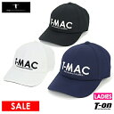 【50%OFF SALE】ティーマック T-MAC レディース キャップ ツイル素材 立体ロゴ刺繍 シンプルデザイン ゴルフ