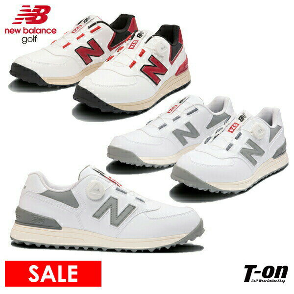 【30％OFF SALE】ニューバランス ゴルフ new balance golf メンズ レディース シューズ ゴルフシューズ スパイクレスシューズ BOAシステム ロゴワッペン ユニセックスデザイン 【送料無料】 ゴルフ