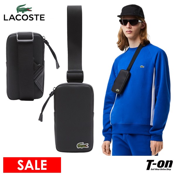 ラコステ ミニバッグ メンズ 【30％OFF SALE】ラコステ LACOSTE　日本正規品 メンズ レディース ボディバッグ ミニサイズ スマ―トフォンバッグ スマホポーチ PHONE HOLDER ロゴワッペン