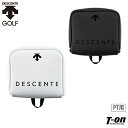 デサントゴルフ デサント DESCENTE GOLF メンズ レディース パターカバー マレット型パターカバー 異形ヘッド対応 ロゴプリント ゴルフ