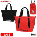 MUスポーツ エムユー スポーツ M.U SPORTS MUSPORTS メンズ レディース ボストンバッグ ビッグトートバッグ 底鋲付き ナイロン素材 UMO アーモワッペン 【送料無料】 2023 秋冬 新作 ゴルフ