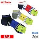 【40%OFF SALE】アルチビオ archivio メンズ ソックス アンクル丈ソックス スニーカー丈ソックス ZEROFITコラボ 一部厚底パイルクッショ...