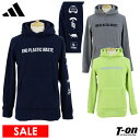 アディダス 【40％OFF SALE】アディダス アディダスゴルフ adidas Golf 日本正規品 メンズ パーカー フード付き トレーナー 保温 ストレッチ フリース素材 グラフィック刺繍 カンガルーポケット ゴルフウェア