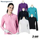 【ポイント10倍 10/27 12:59迄】マンシングウェア Munsingwear レディース ポロシャツ 長袖 10YEARS POLO SHIRTS 10年ポロシャツ 高品質 高耐久性 鹿の子素材 奈良県吉野ファクトリー製 M~3Lまで【送料無料】ゴルフウェア