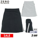 【30%OFF SALE】ゼロハリバートン ゴルフ ZERO HALLIBURTON GOLF レディース スカート スウェットスカート 裏フリース 保温 ストレッチ ウエスト伸縮 配色ラインデザイン 【送料無料】 ゴルフウェア
