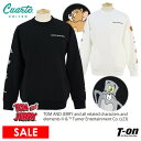 【30%OFF SALE】クアルトユナイテッド エッジ CUARTO UNITED EDGE メンズ トレーナー クルーネック コットン混紡 プルオーバー トム...