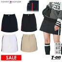 【30％OFF SALE】トミー ヒルフィガー ゴルフ TOMMY HILFIGER GOLF 日本正規品 レディース スカート ウォームスカート ボンディング素材 裏起毛 サイドテープデザイン【送料無料】ゴルフウェア