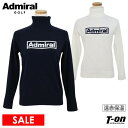 【30％OFF SALE】アドミラルゴルフ Admiral Golf 日本正規品 レディース セーター タートルネックセーター 遠赤外線保温 手洗い可 ステッチ風ロゴ刺繍 【送料無料】 ゴルフウェア