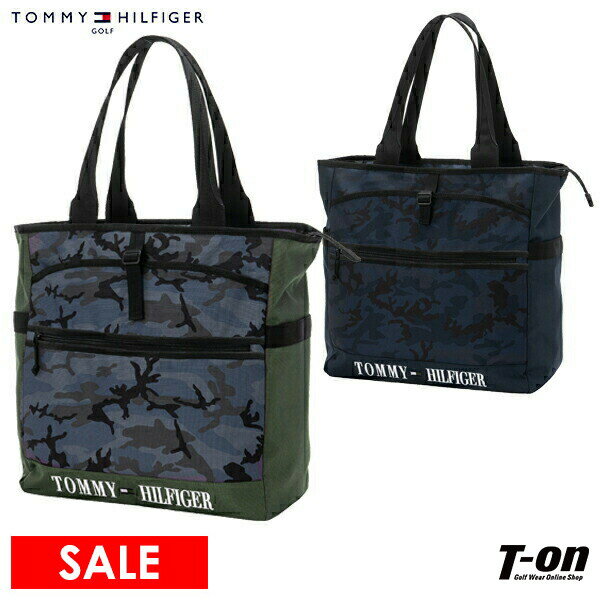 【20％OFF SALE】トミー ヒルフィガー ゴルフ TOMMY HILFIGER GOLF 日本正規品 メンズ レディース トートバッグ ビックトートバッグ カモ柄ディテール ロゴ刺繍 【送料無料】 ゴルフ